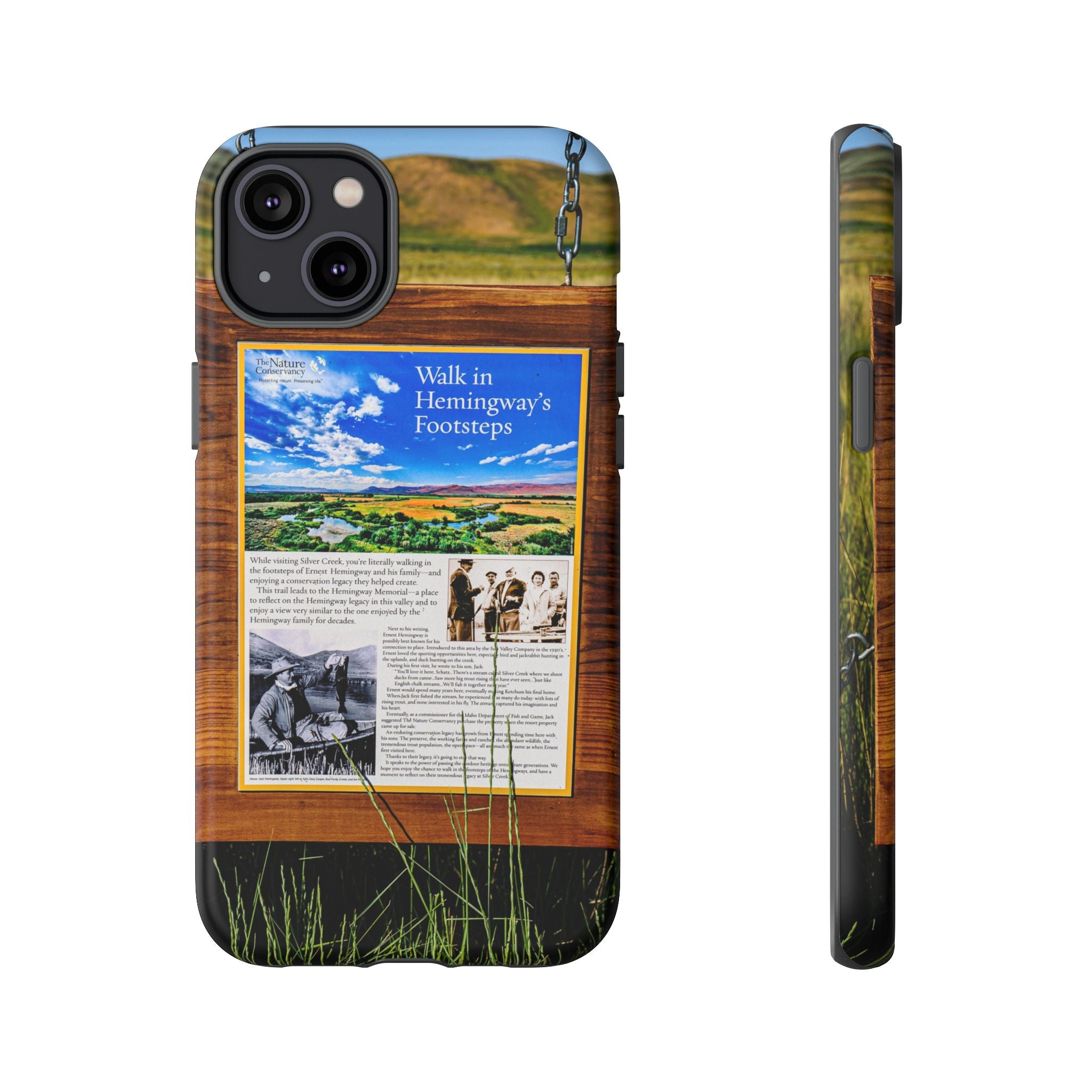 "Walk in Hemingway's Footsteps" Scenic Travel Photo - tough phone case