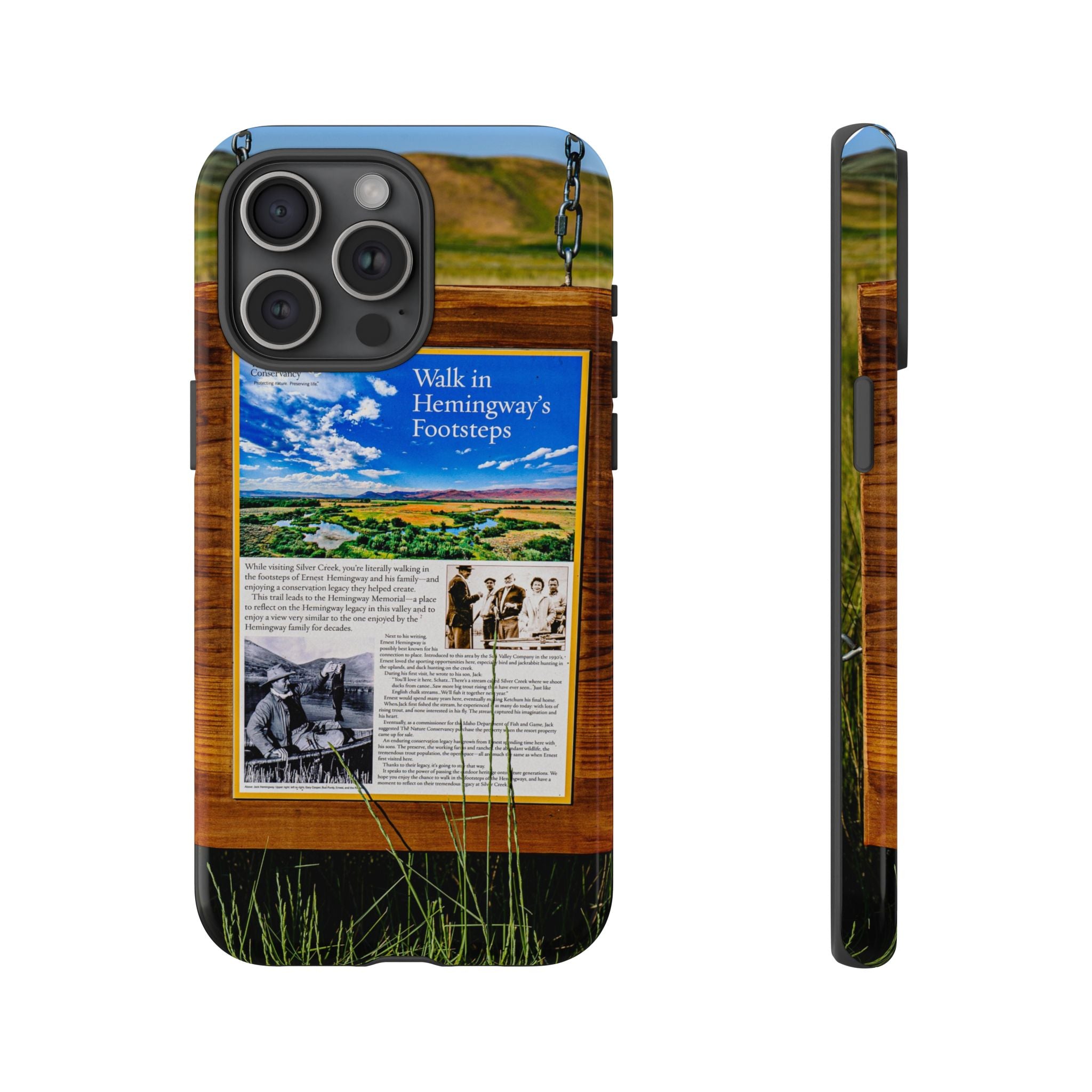 "Walk in Hemingway's Footsteps" Scenic Travel Photo - tough phone case
