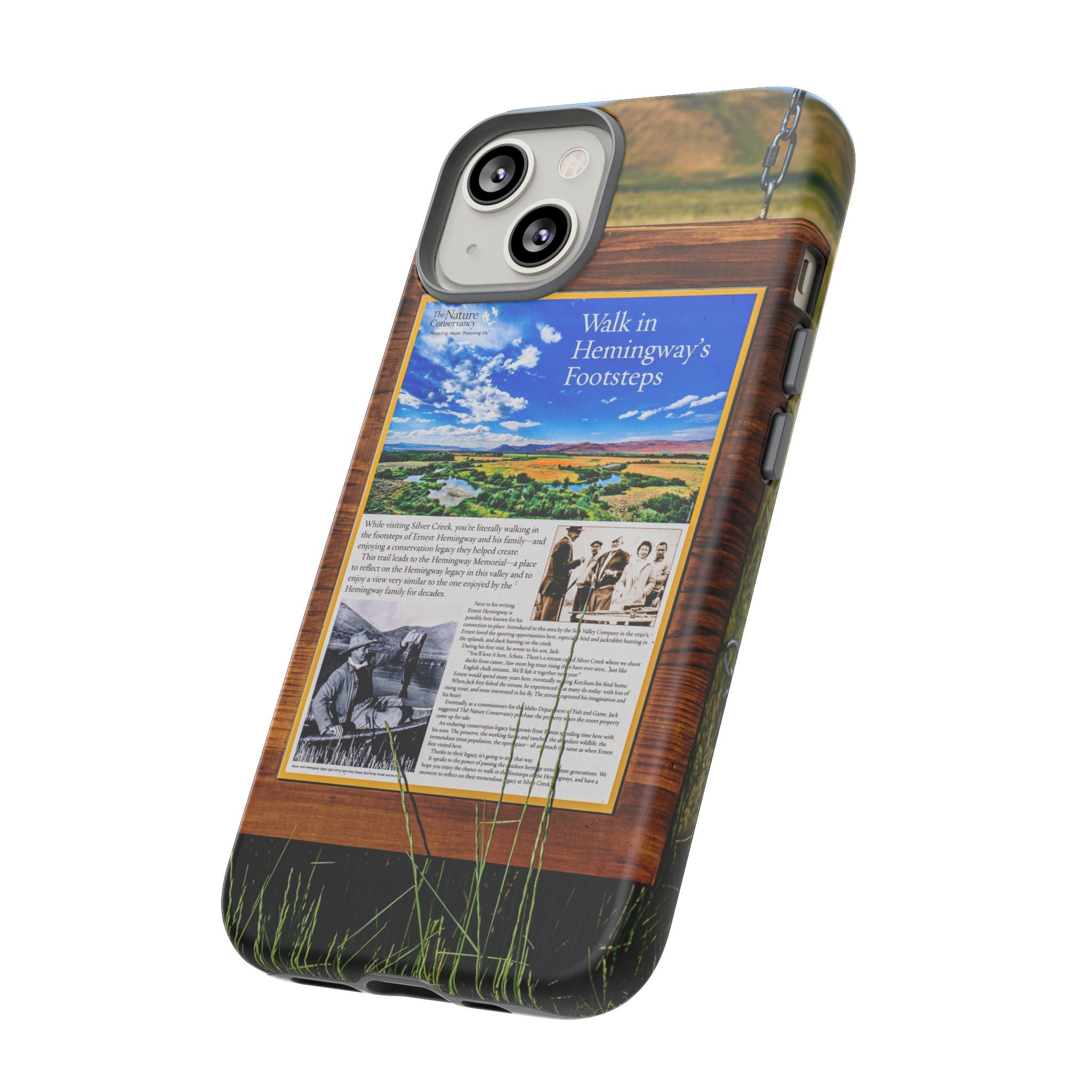 "Walk in Hemingway's Footsteps" Scenic Travel Photo - tough phone case