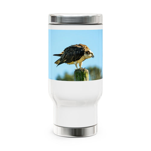 Osprey photo on travel mug