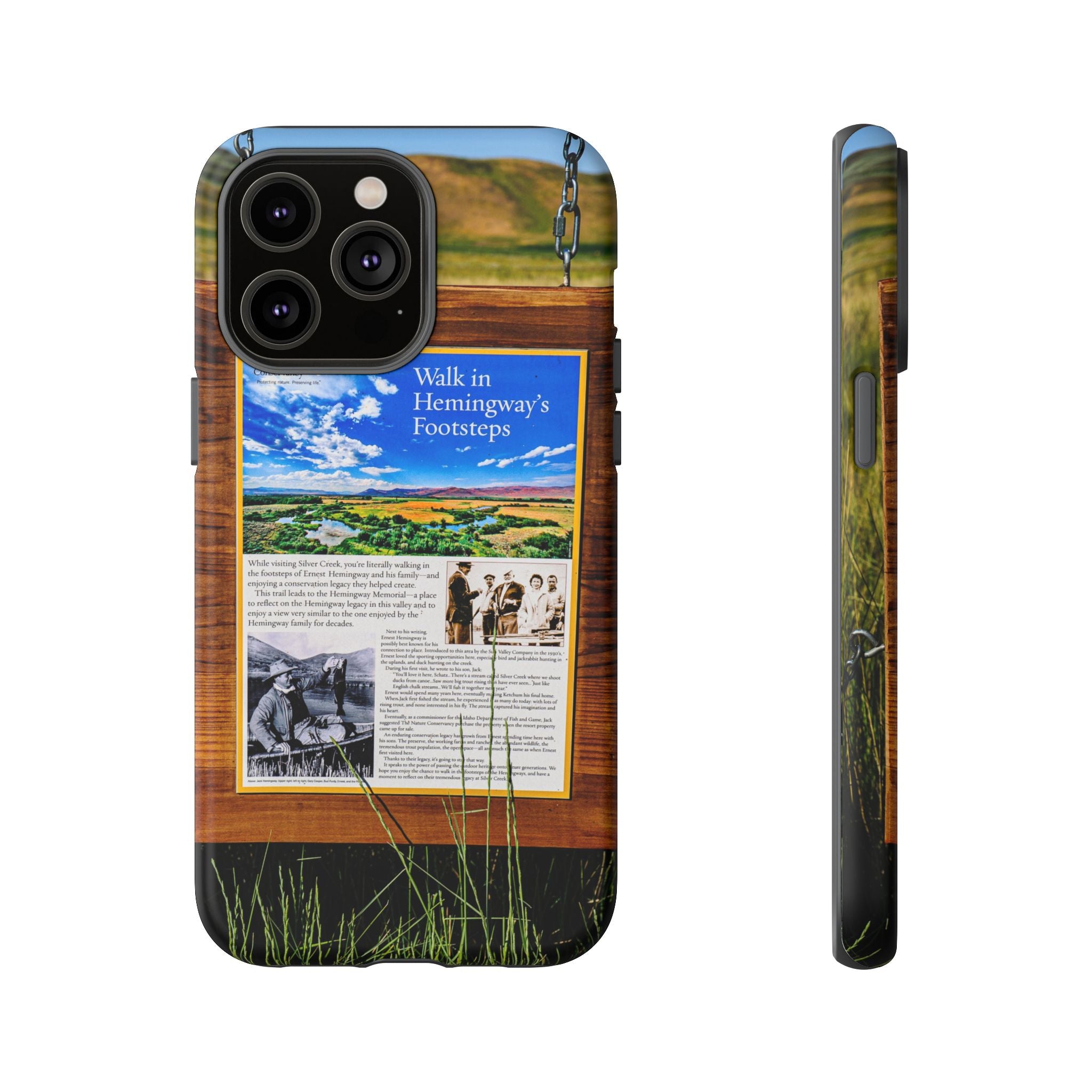 "Walk in Hemingway's Footsteps" Scenic Travel Photo - tough phone case