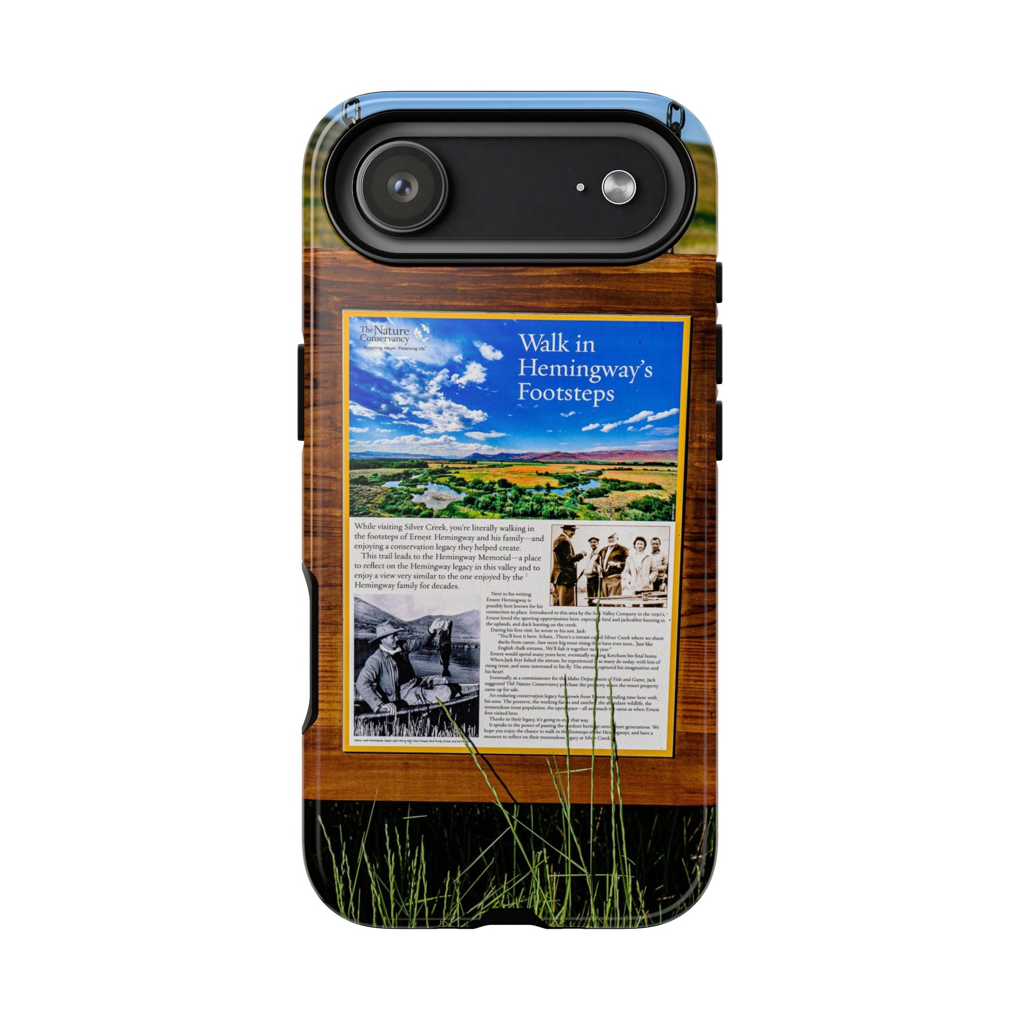 "Walk in Hemingway's Footsteps" Scenic Travel Photo - tough phone case