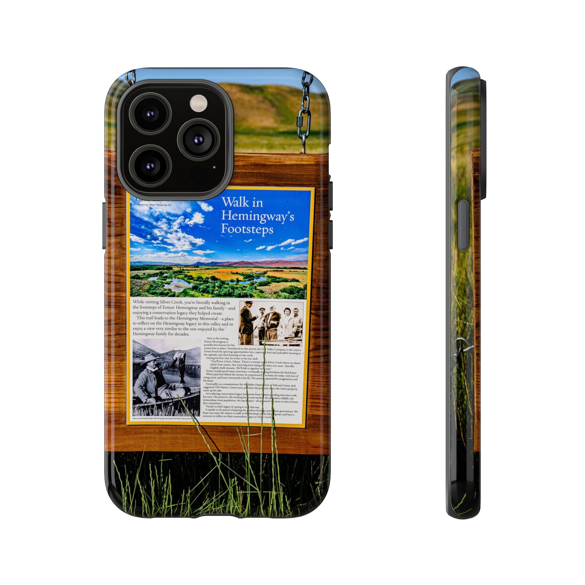 "Walk in Hemingway's Footsteps" Scenic Travel Photo - tough phone case