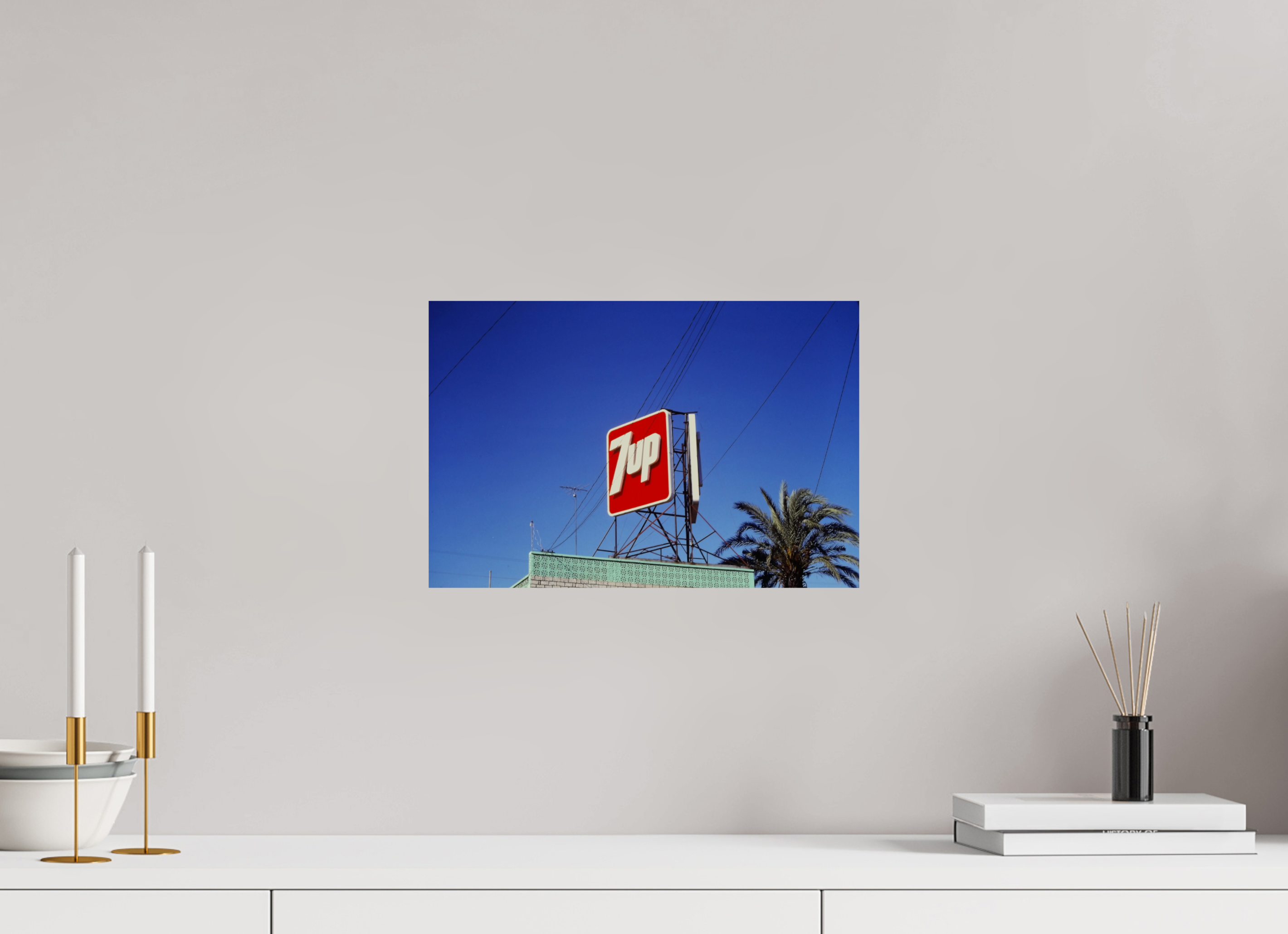 15 x 10″, Photo Print On Fuji Crystal DP II 7 Up sign