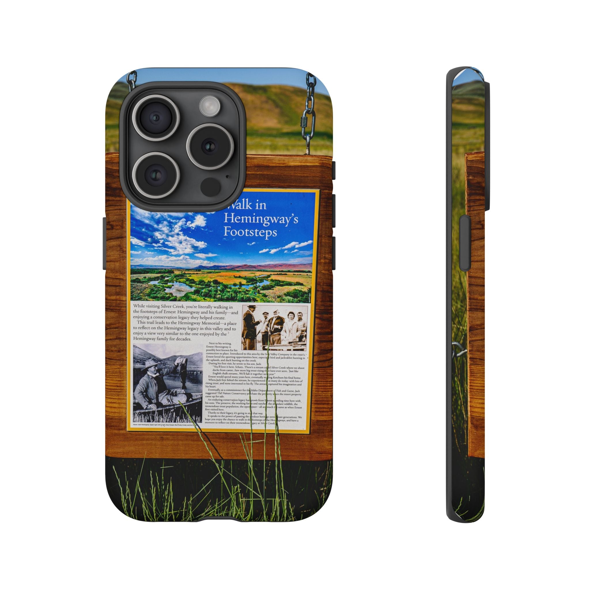 "Walk in Hemingway's Footsteps" Scenic Travel Photo - tough phone case