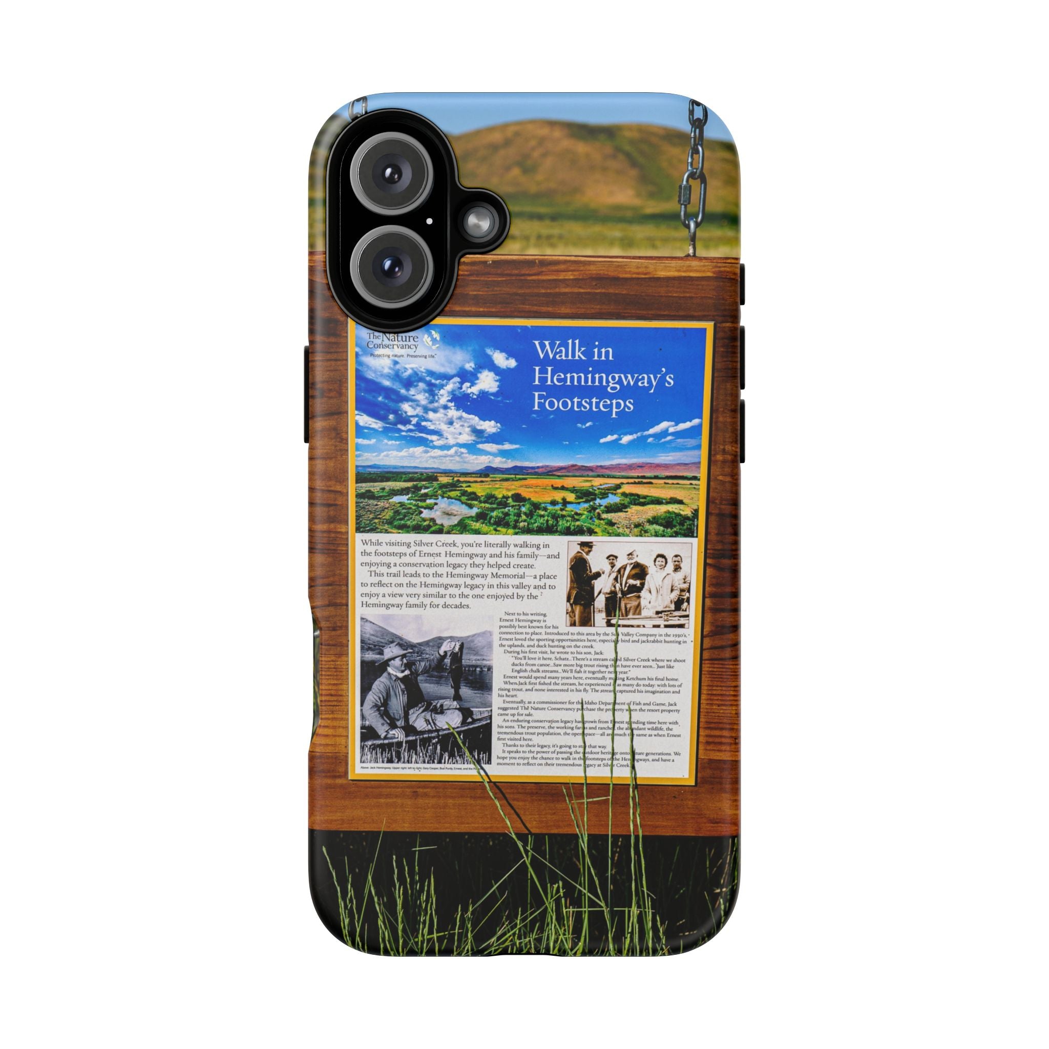 "Walk in Hemingway's Footsteps" Scenic Travel Photo - tough phone case