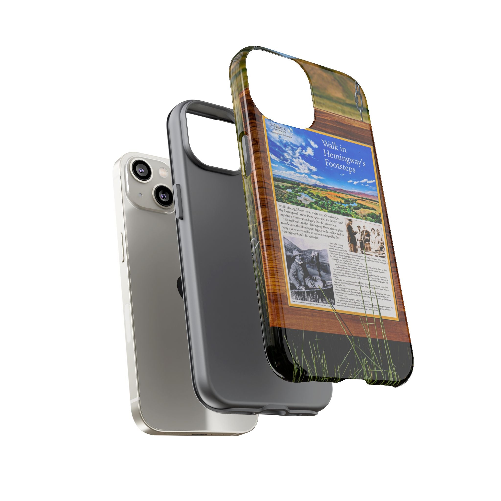 "Walk in Hemingway's Footsteps" Scenic Travel Photo - tough phone case