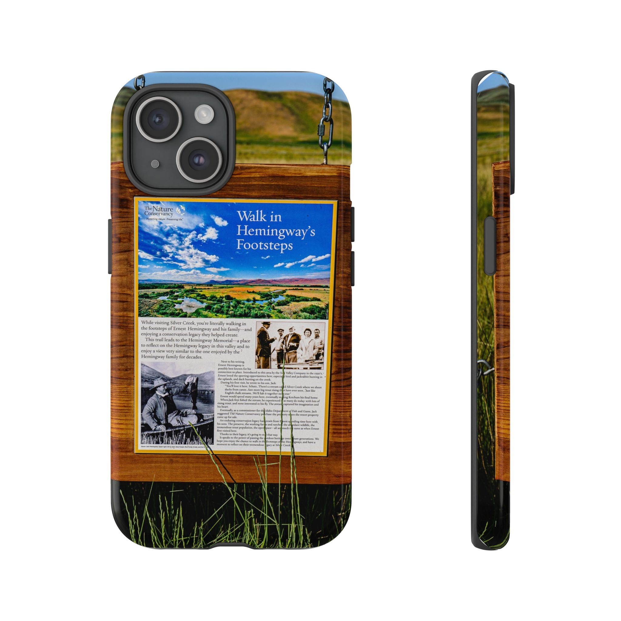 "Walk in Hemingway's Footsteps" Scenic Travel Photo - tough phone case