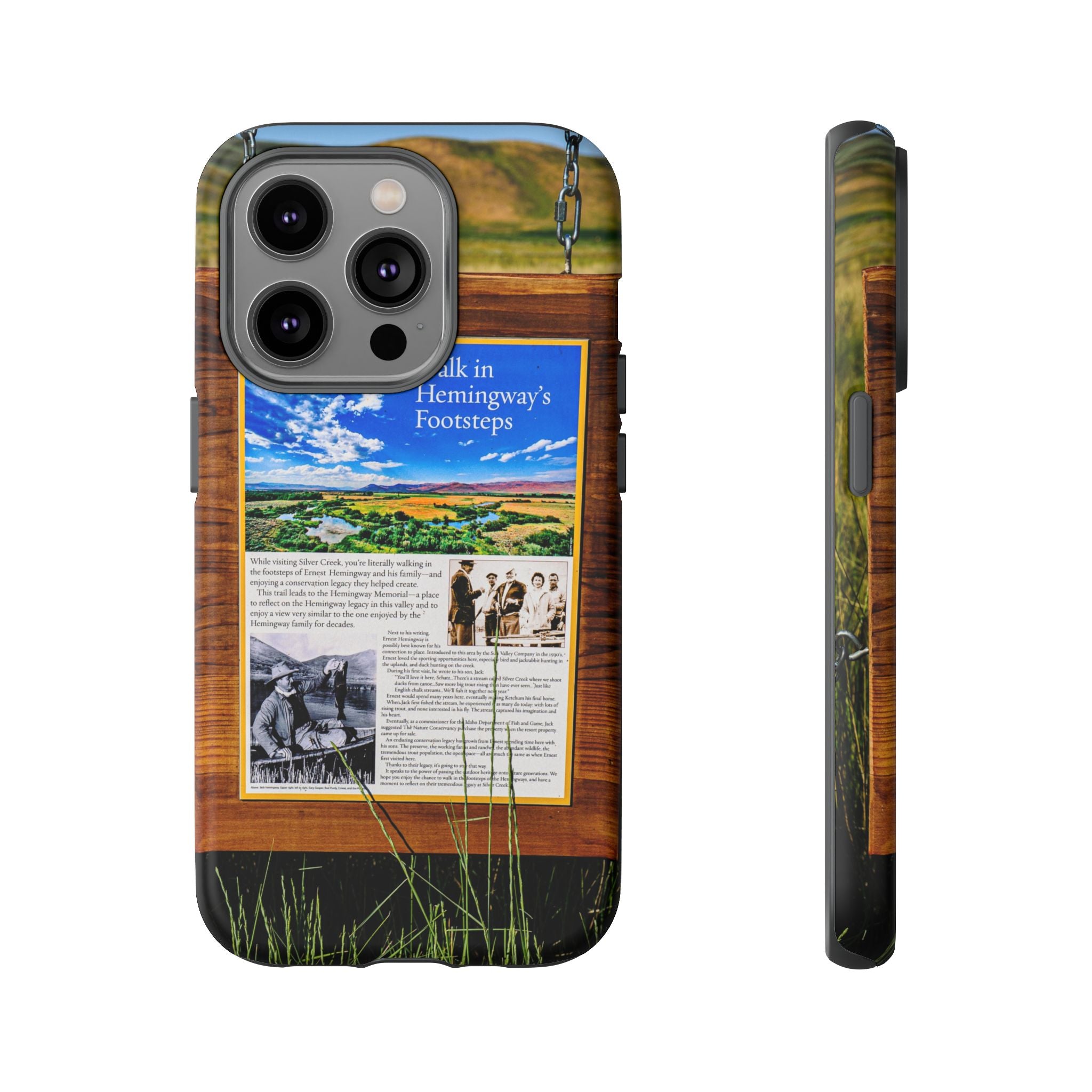 "Walk in Hemingway's Footsteps" Scenic Travel Photo - tough phone case