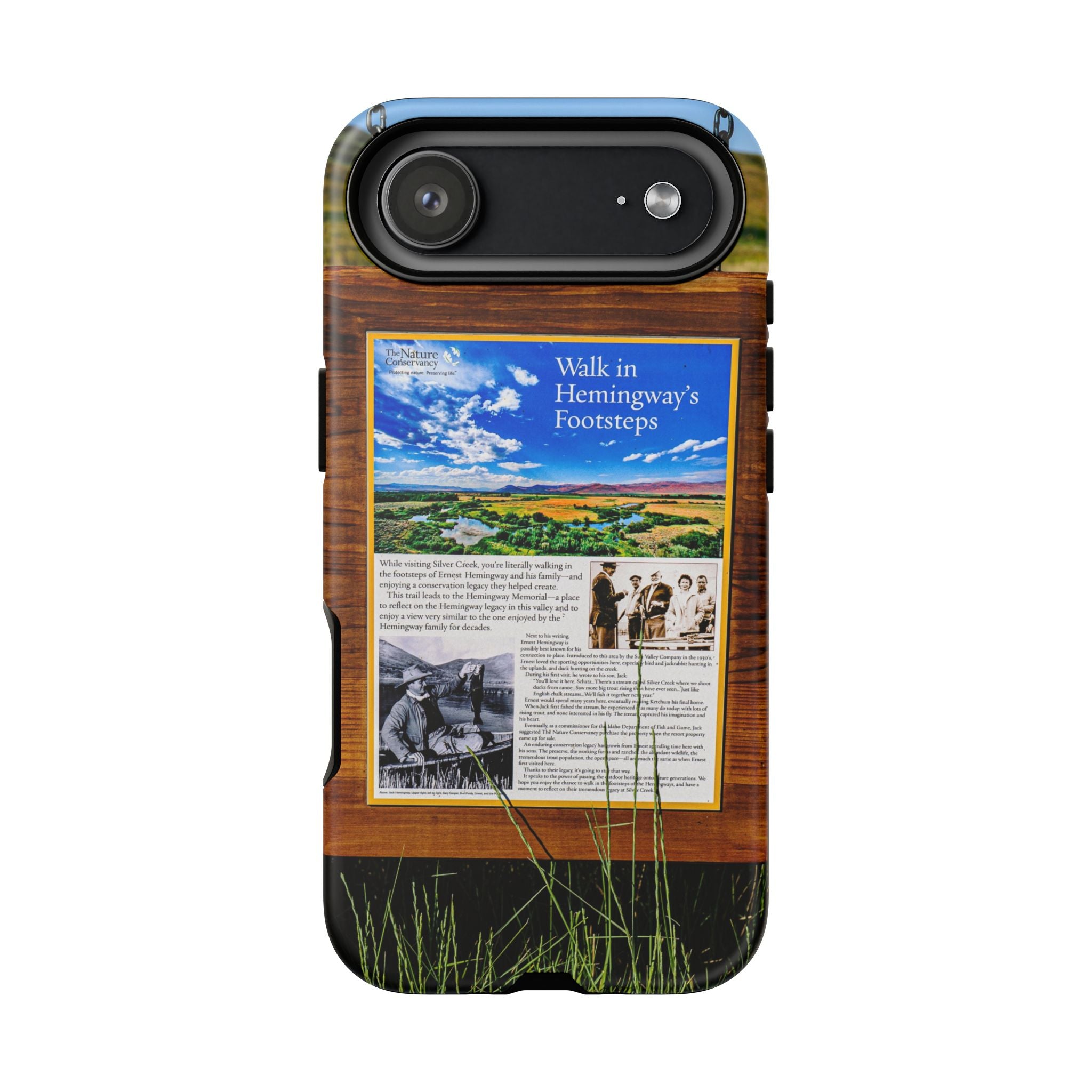 "Walk in Hemingway's Footsteps" Scenic Travel Photo - tough phone case