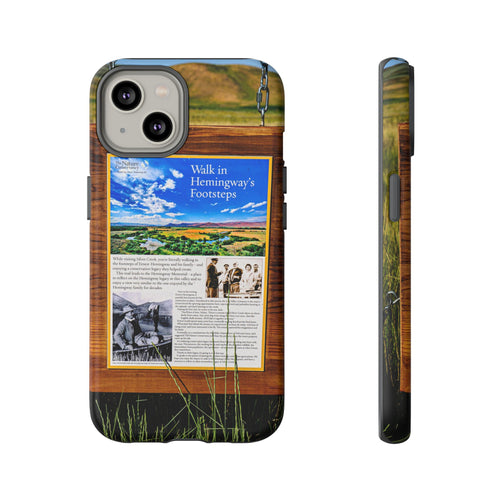 "Walk in Hemingway's Footsteps" Scenic Travel Photo - tough phone case