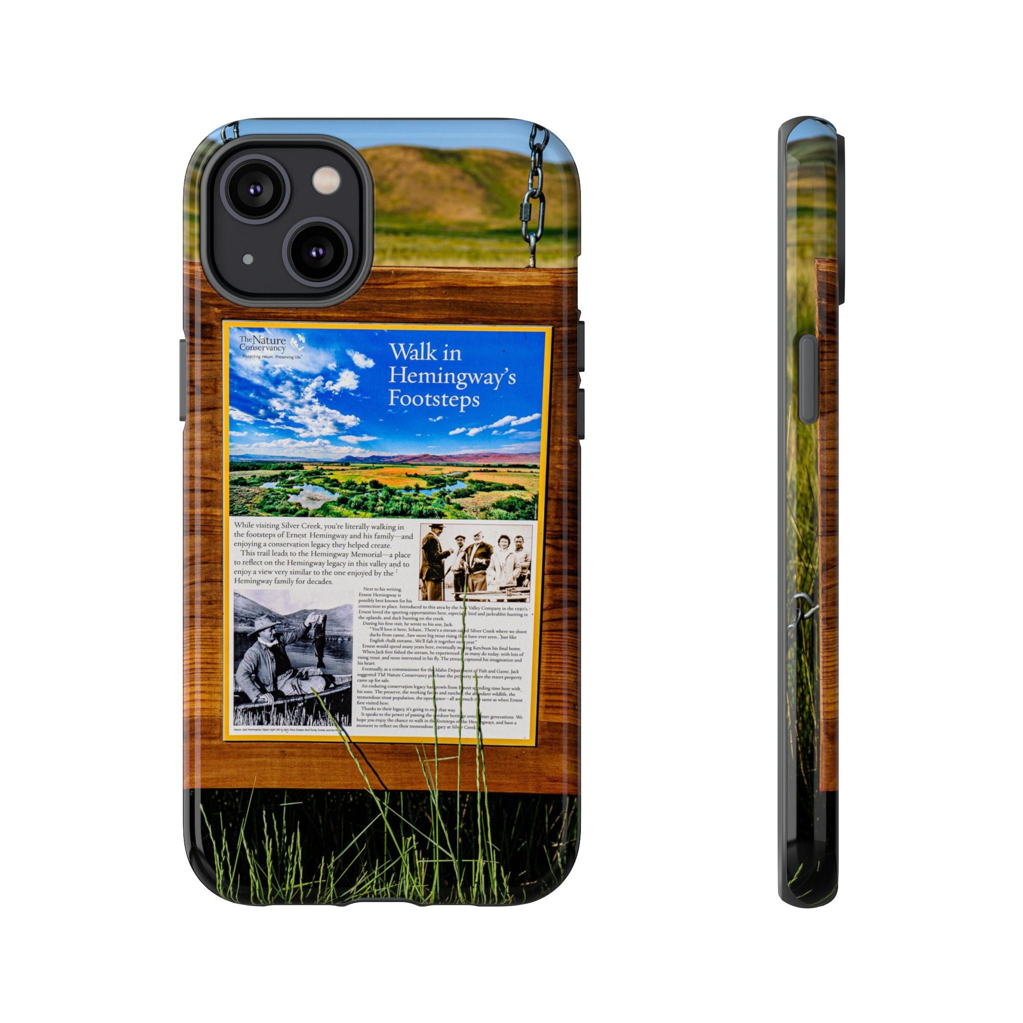 "Walk in Hemingway's Footsteps" Scenic Travel Photo - tough phone case