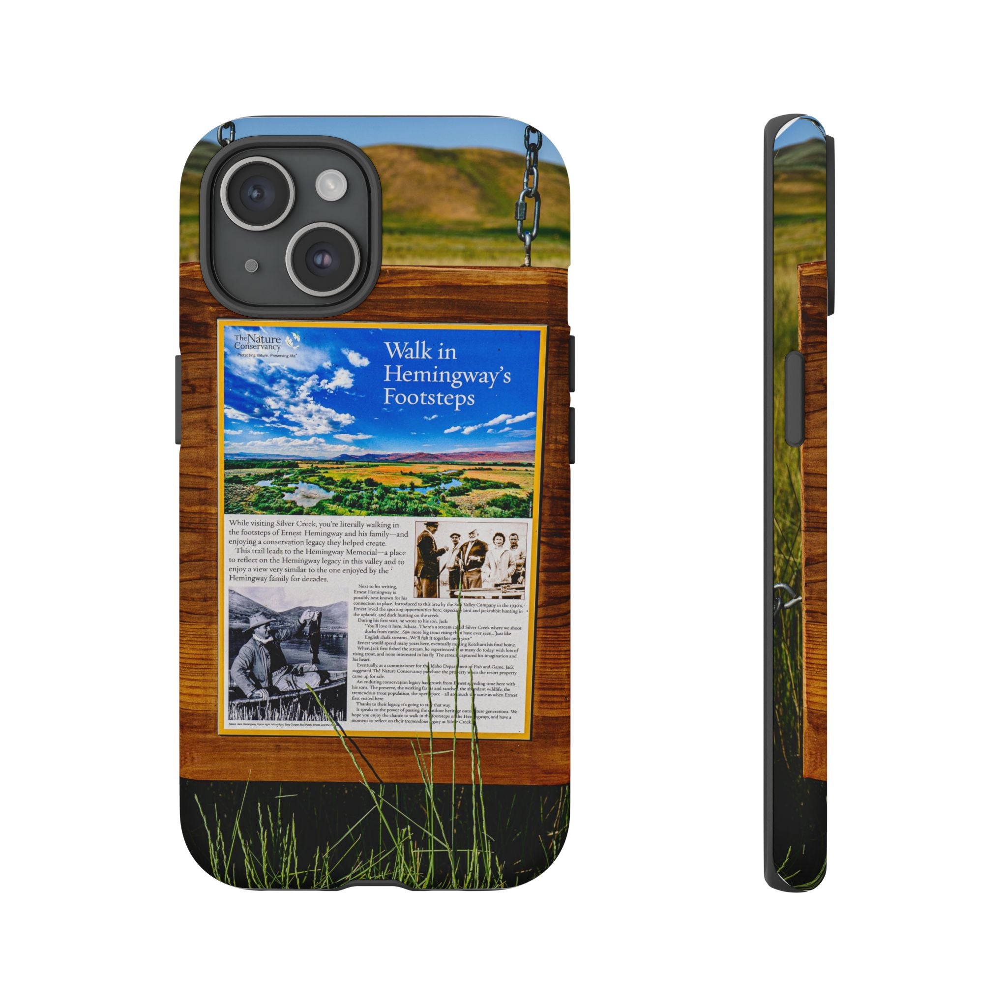 "Walk in Hemingway's Footsteps" Scenic Travel Photo - tough phone case