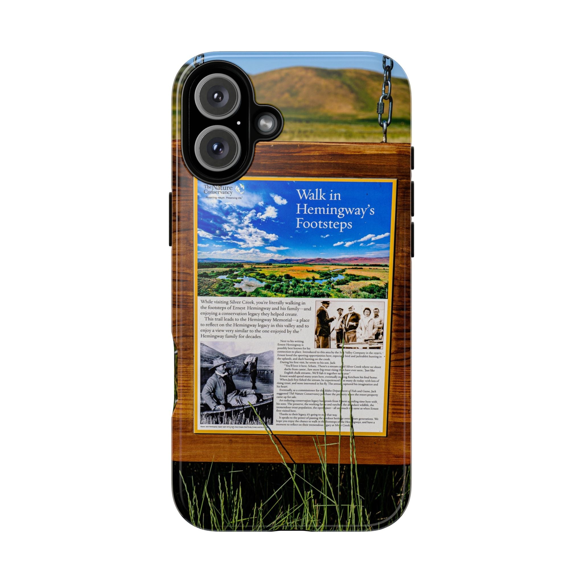 "Walk in Hemingway's Footsteps" Scenic Travel Photo - tough phone case